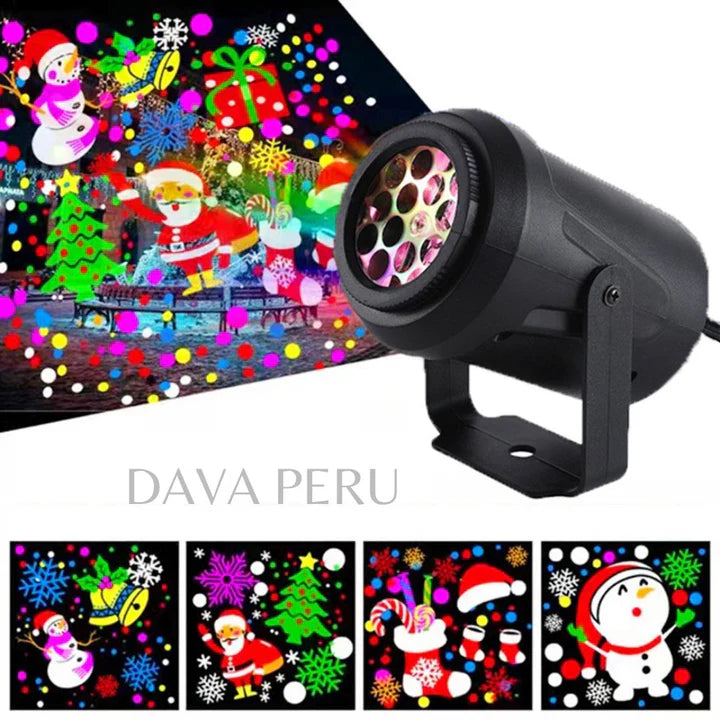 SUPER PROYECTOR NAVIDEÑO EN HD